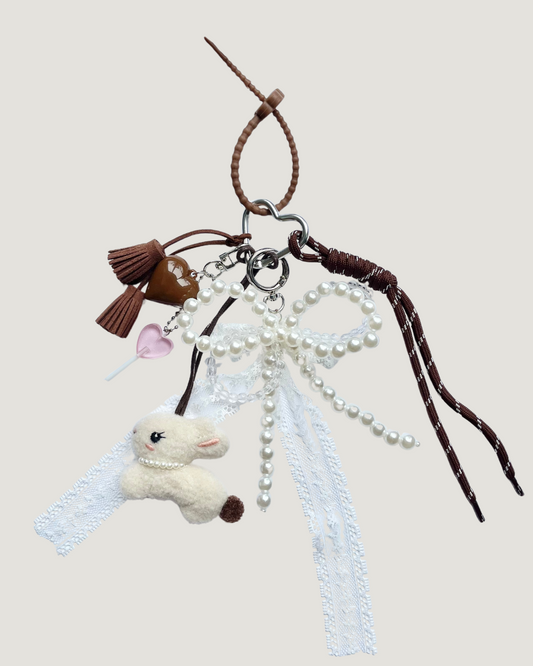 PEARLS & PAWS charm